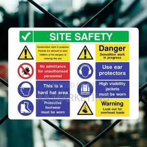 Acrylic And Abs Warning Signages