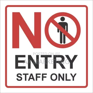 Warning Signages