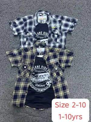 Checked 2in 1 Shirts