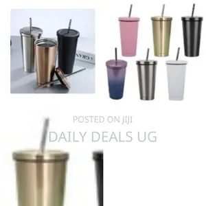 Reusable Stainless Steel Tumblers