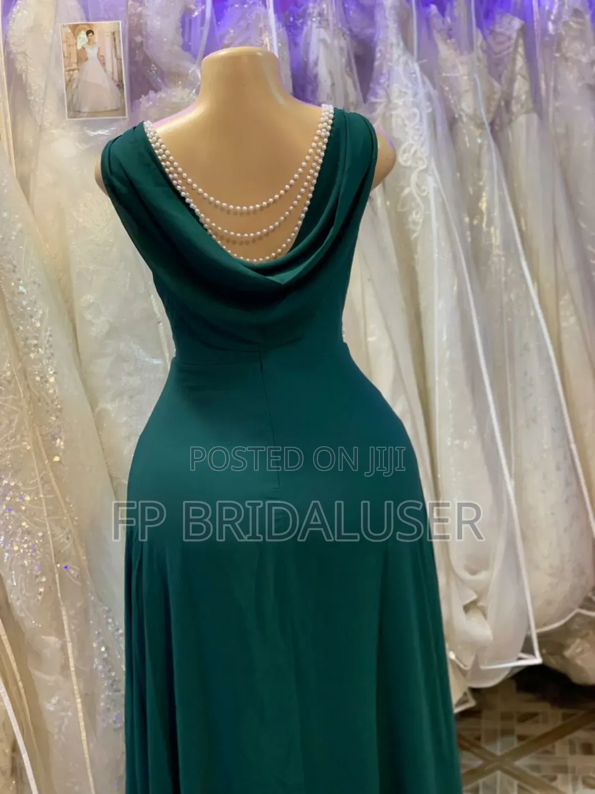 Bridesmaids Dresses for Hire Green X 4pcs