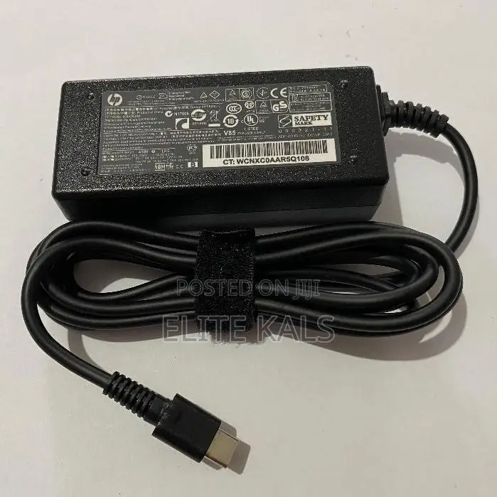 Original Hp Type C Charger 65wats