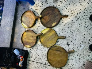 Wooden Pizza Serving Plate and Tray,