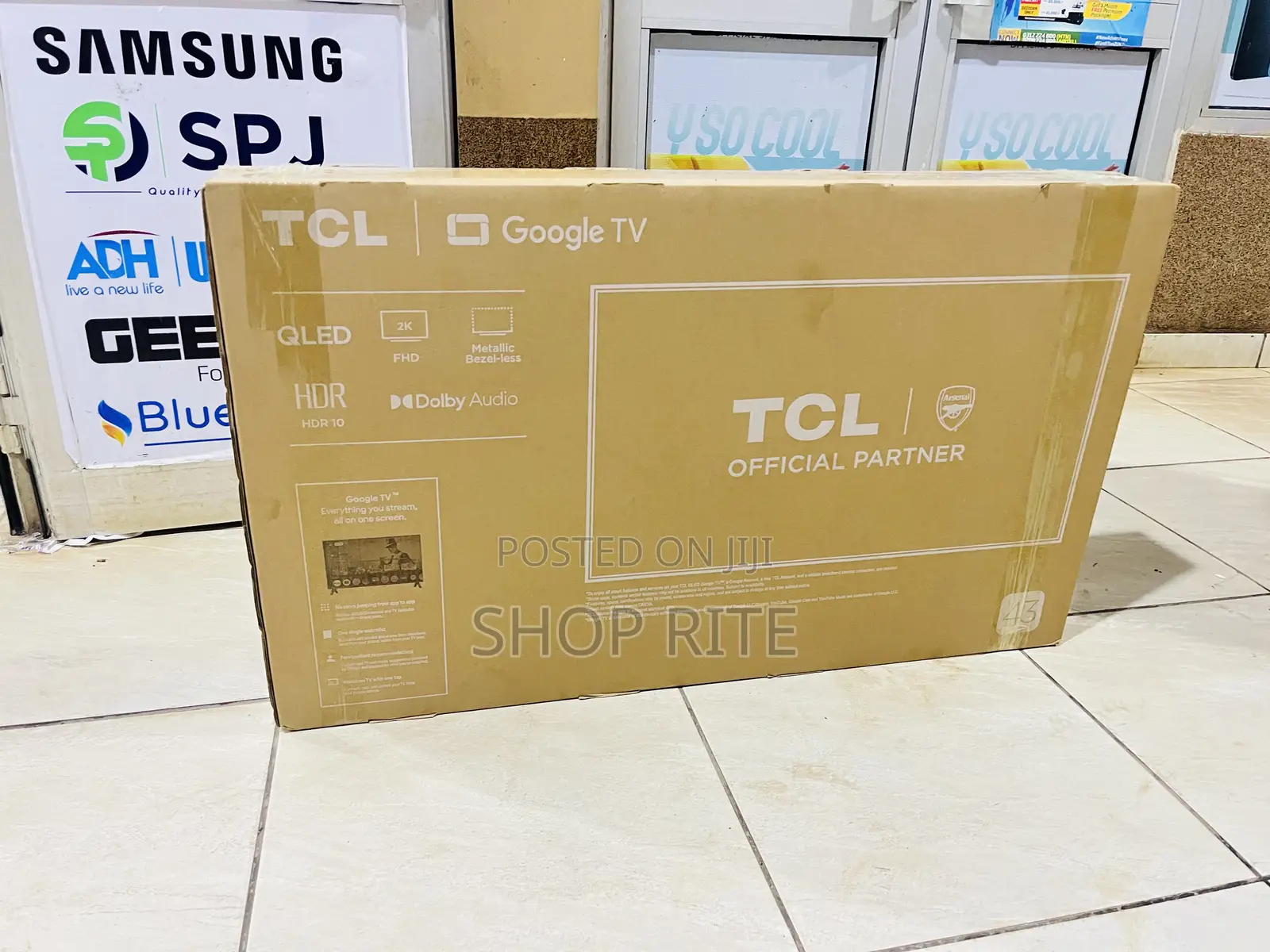TCL 43 Inches Qled Brand New Smart Android TVS