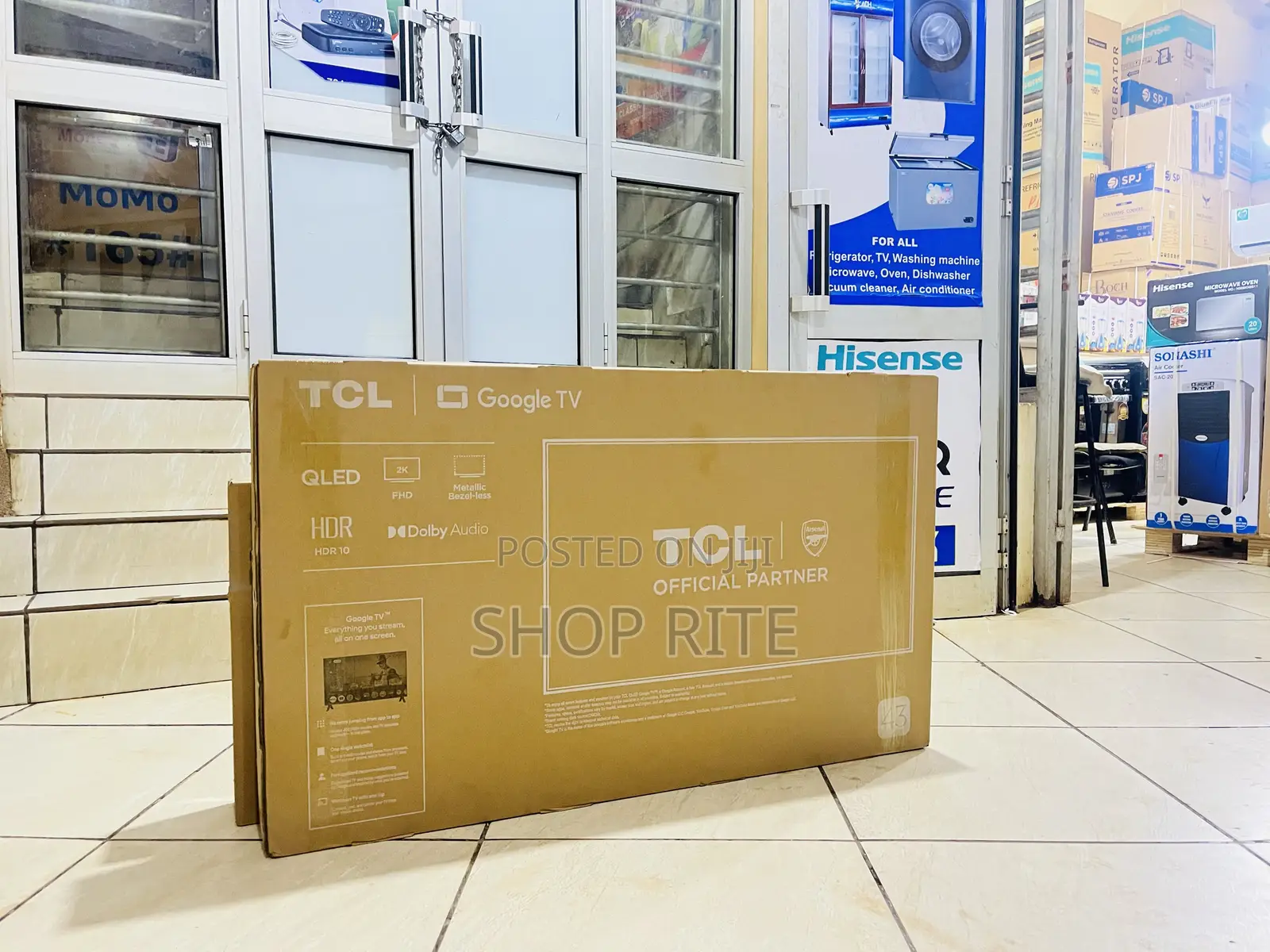 TCL 43 Inches Cast Orginal TVS Qled Model