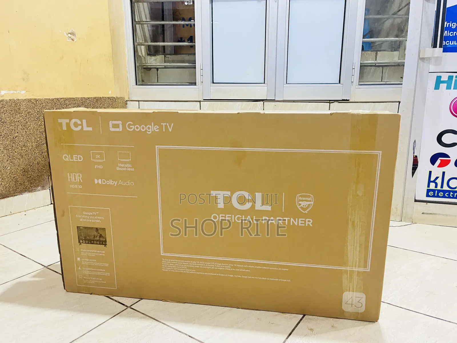 TCL 43 Inches Cast Orginal TVS Qled Model