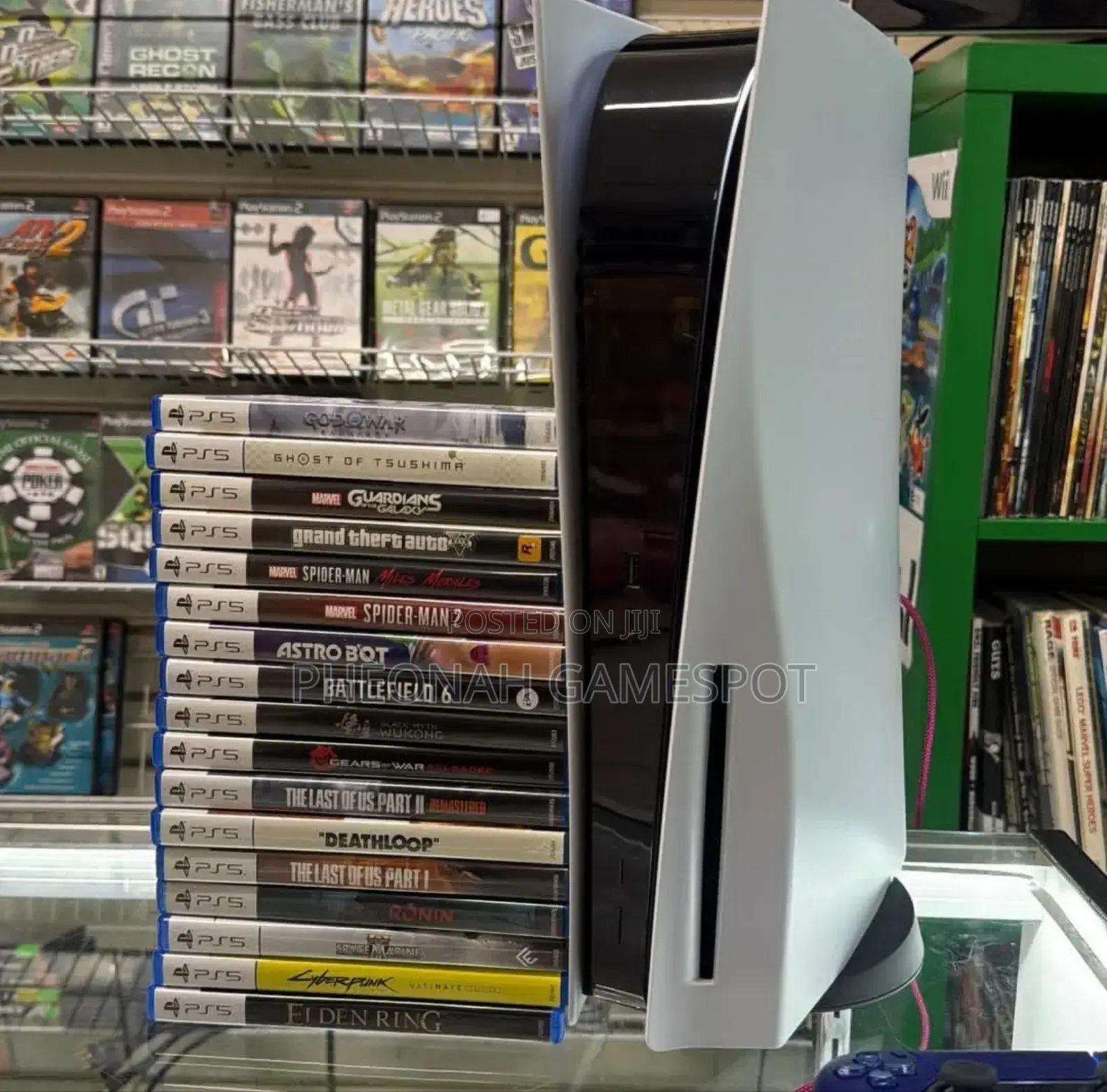 Playstation 5 Ps5: 2 Controllers Free Games Ready for Gta 6 and Fc27