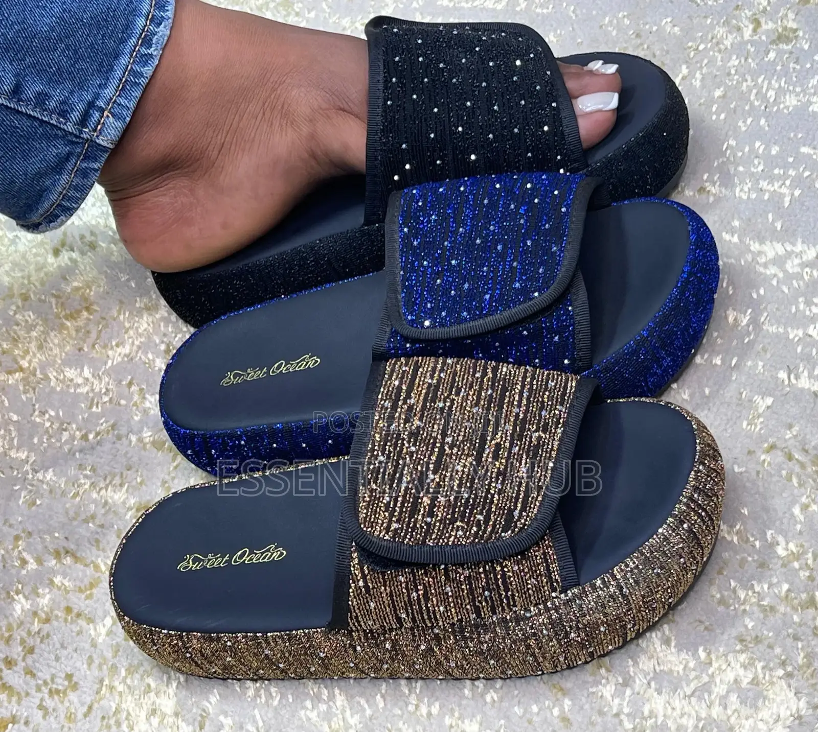 Women’S Fluffy Sandals
