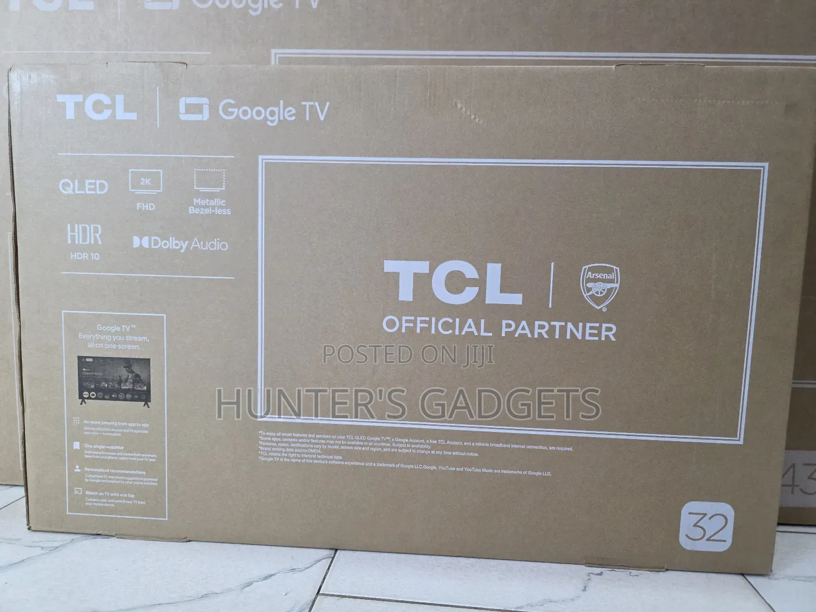 Hisense 32inch Smart Digital Frameless Tv Qled Tv With Bluetooth Googl