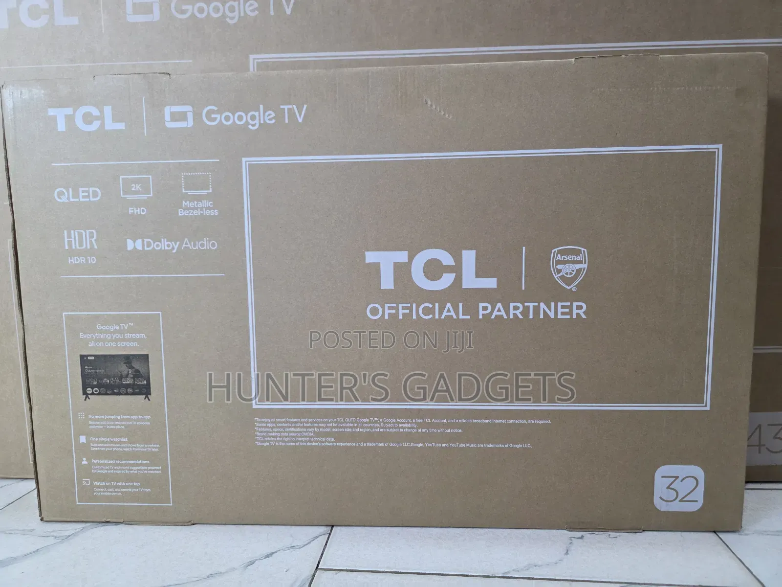 Hisense 32inch Smart Digital Frameless Tv Qled Tv With Bluetooth Googl