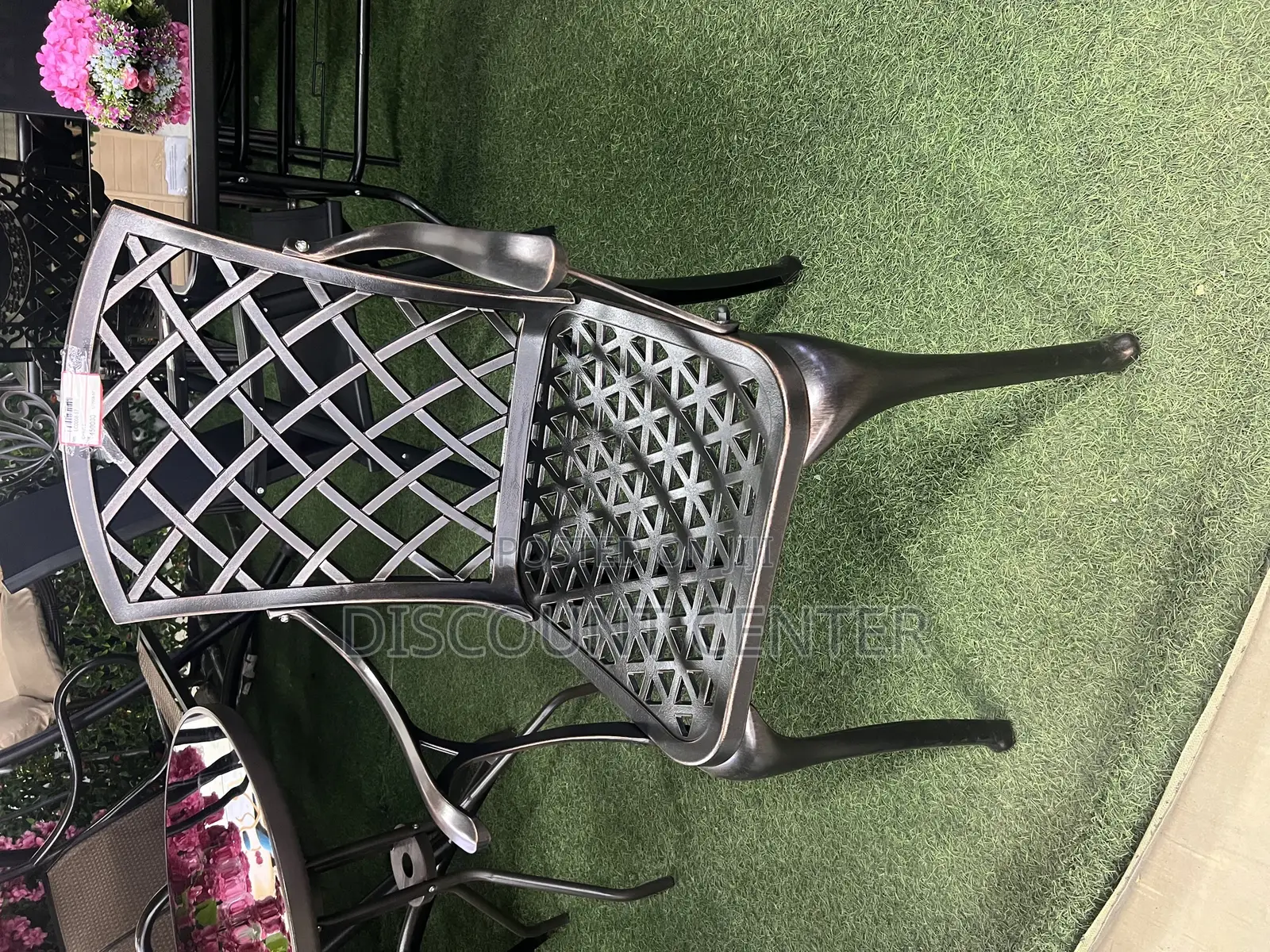 Metallic Chair High Back