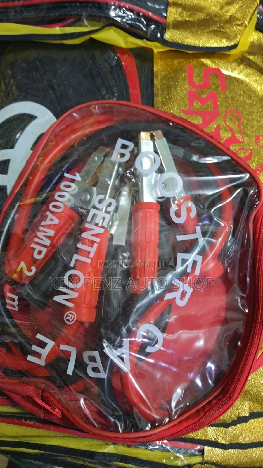 Car Battery Jumpstarter Cables