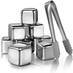 Stainless Steel Ice Cubes