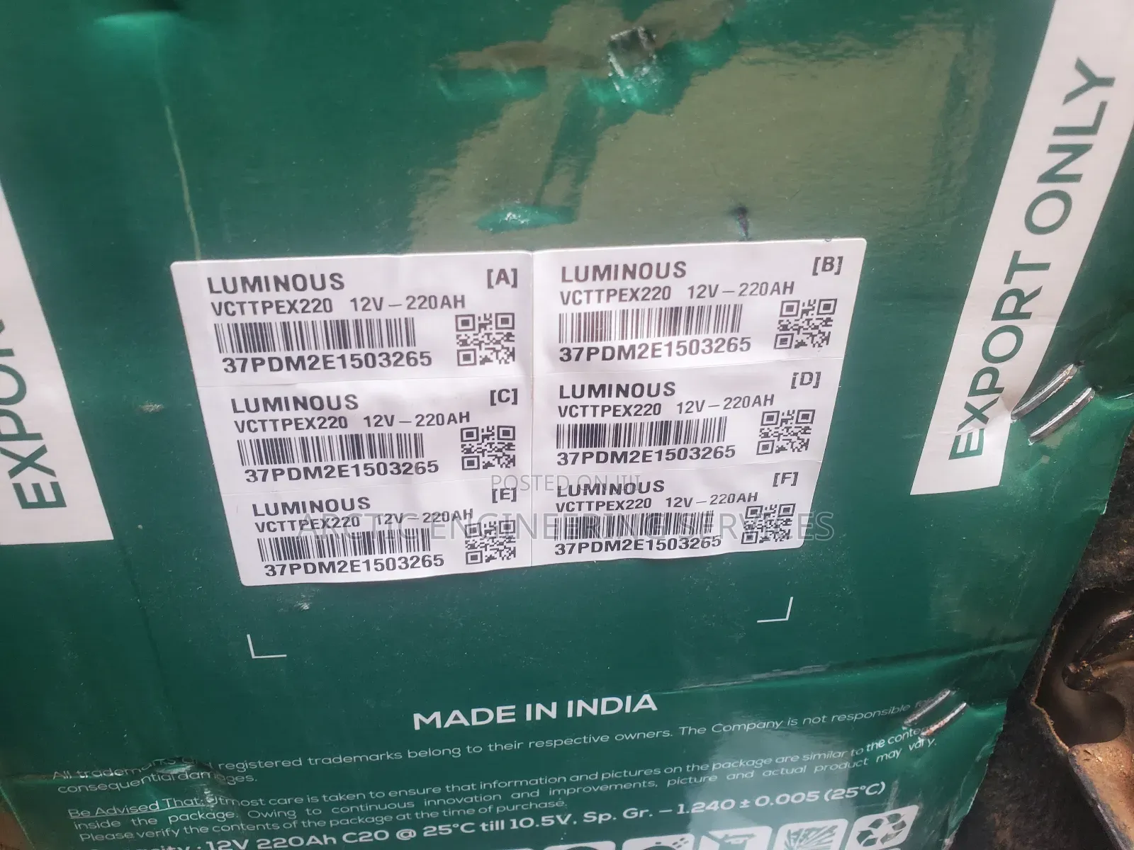 300ah Tubular Inverter Batteries
