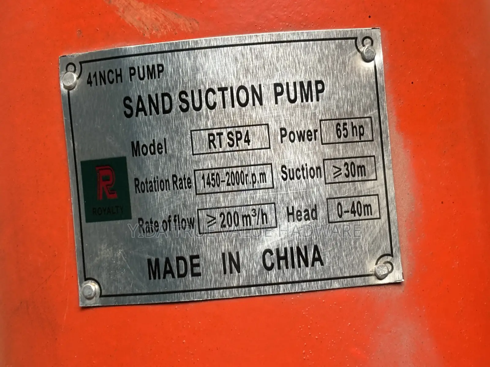 Sand and Clean Water Pumps 4 Inches
