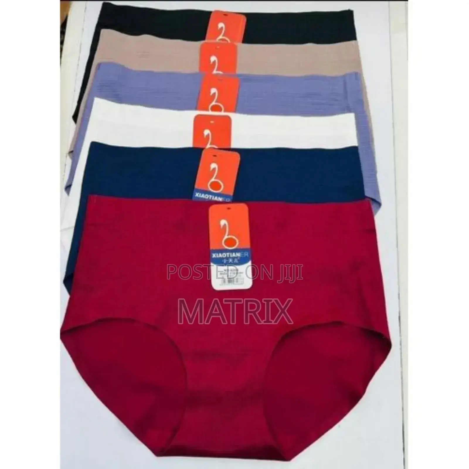 6pcs Multi Colours Knickers for Ladies