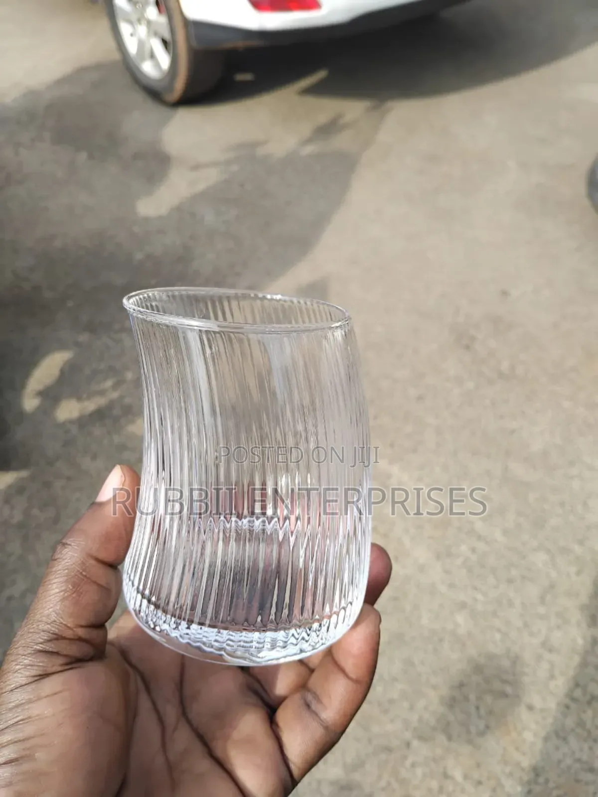Curved Glass Tumbler 12pcs