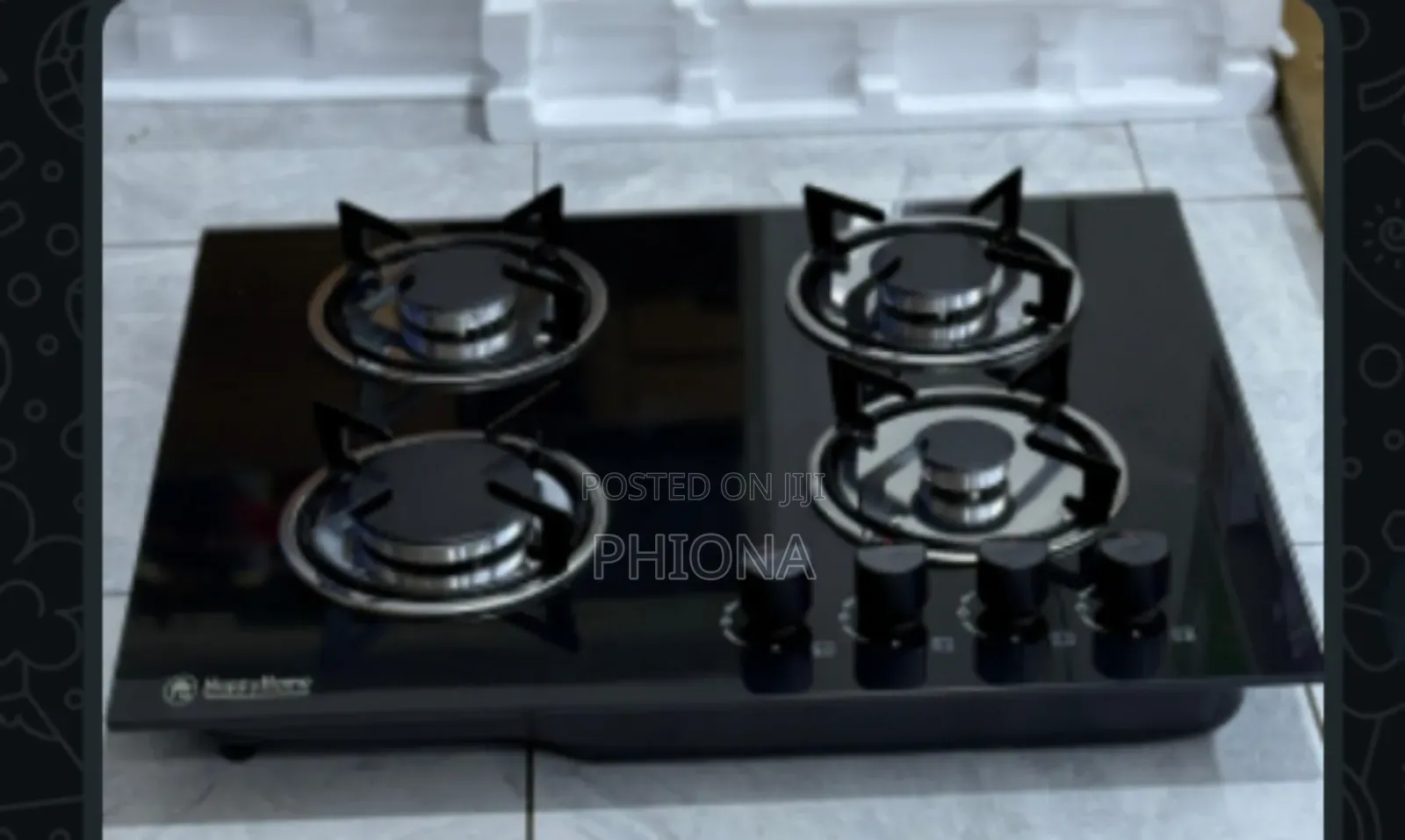 Hapi Home With 4 Burner Hobs