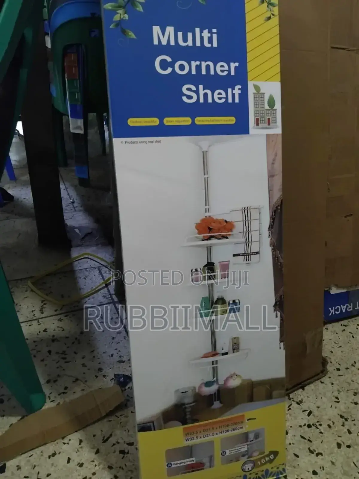 Multi Functional Corner Rack