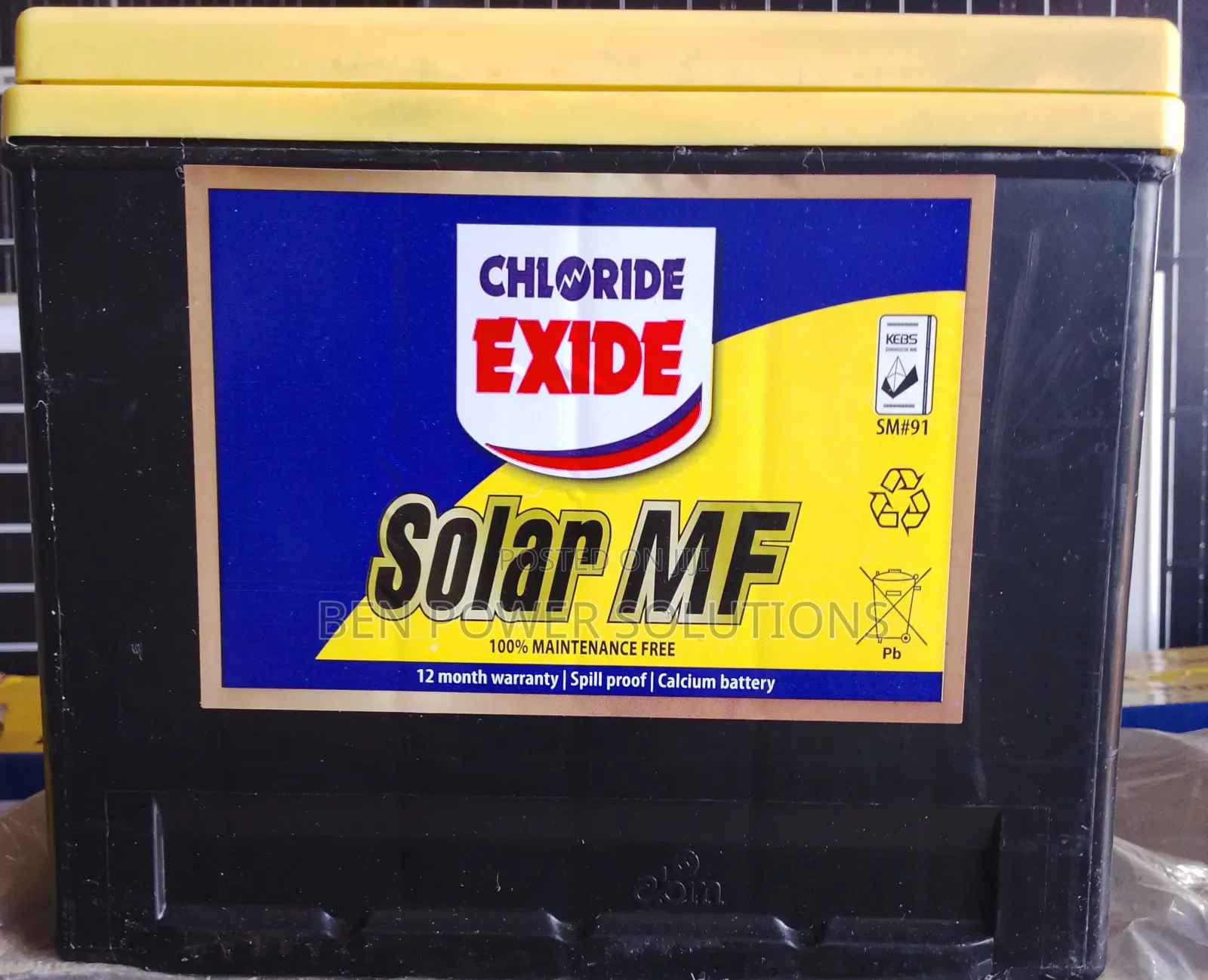 40ah Exide Mf Solar Battery