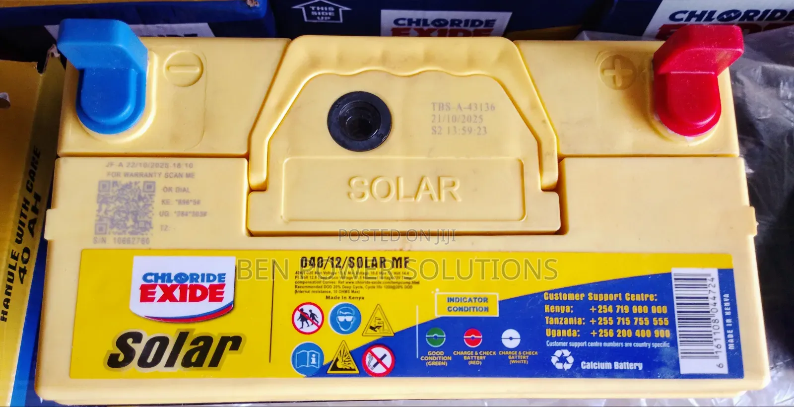 40ah Exide Mf Solar Battery