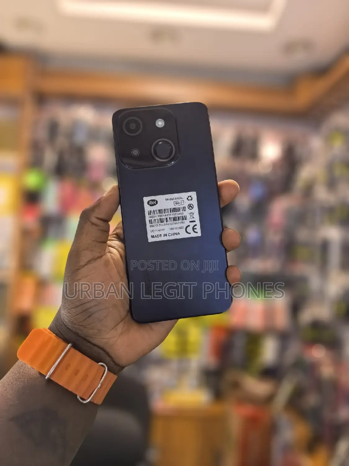 Itel A06 64 GB Black