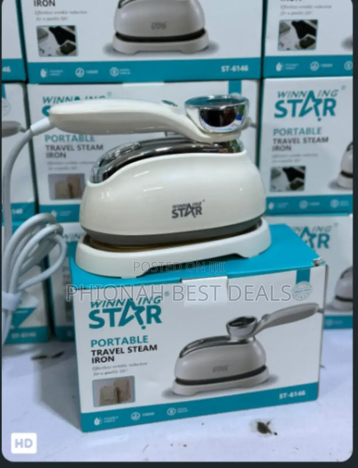 Winning Star Travel Iron