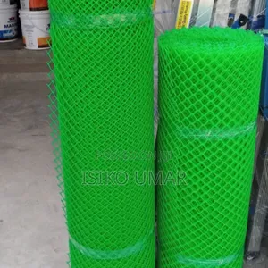 Green Plastic Chicken Mesh