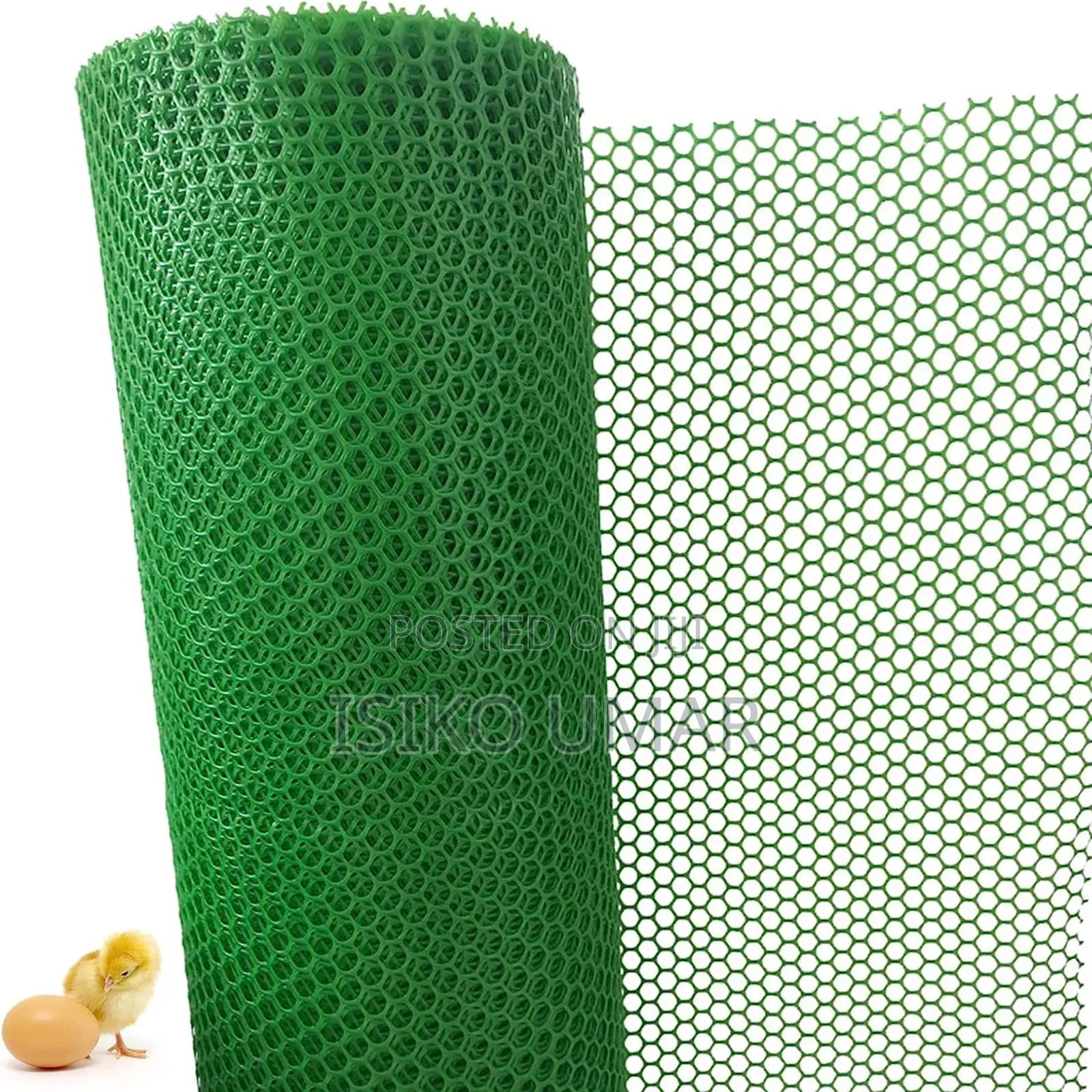 Green Plastic Chicken Mesh