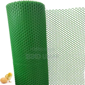 Green Plastic Chicken Mesh