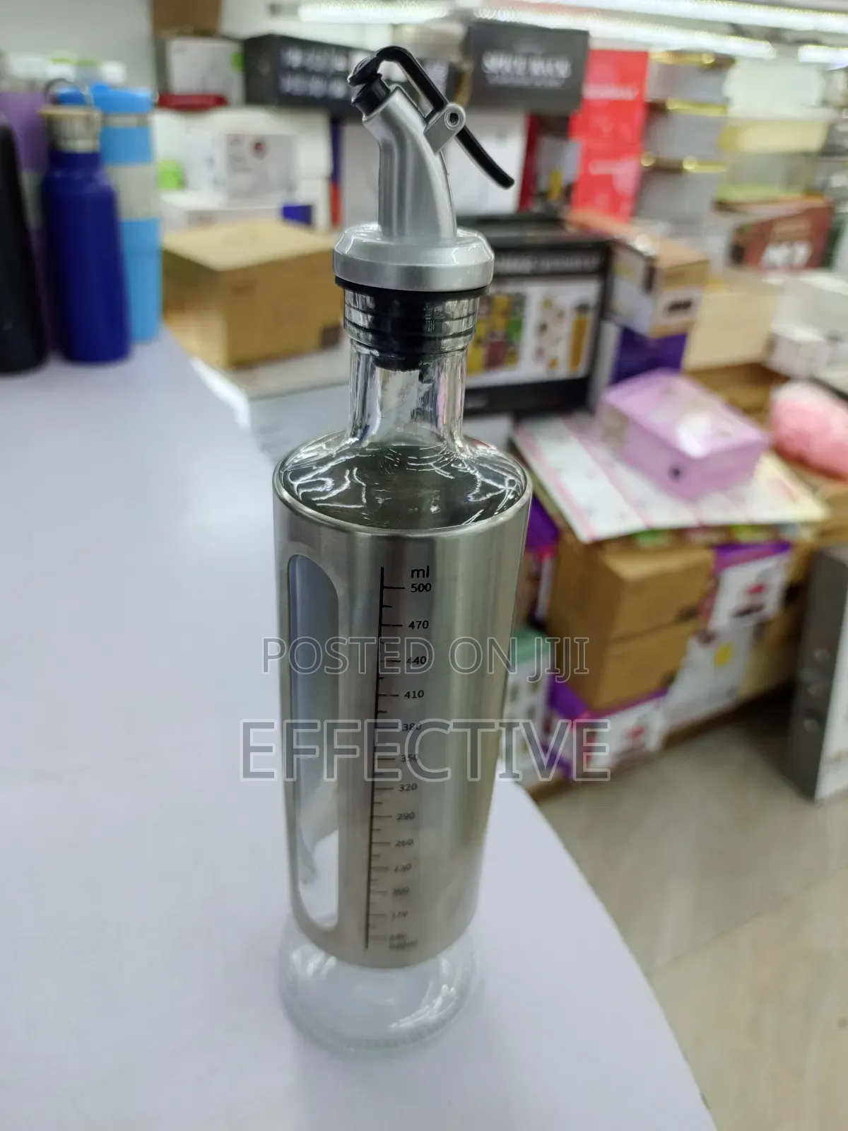 500ml Glass Oil and Vinegar Dispenser.