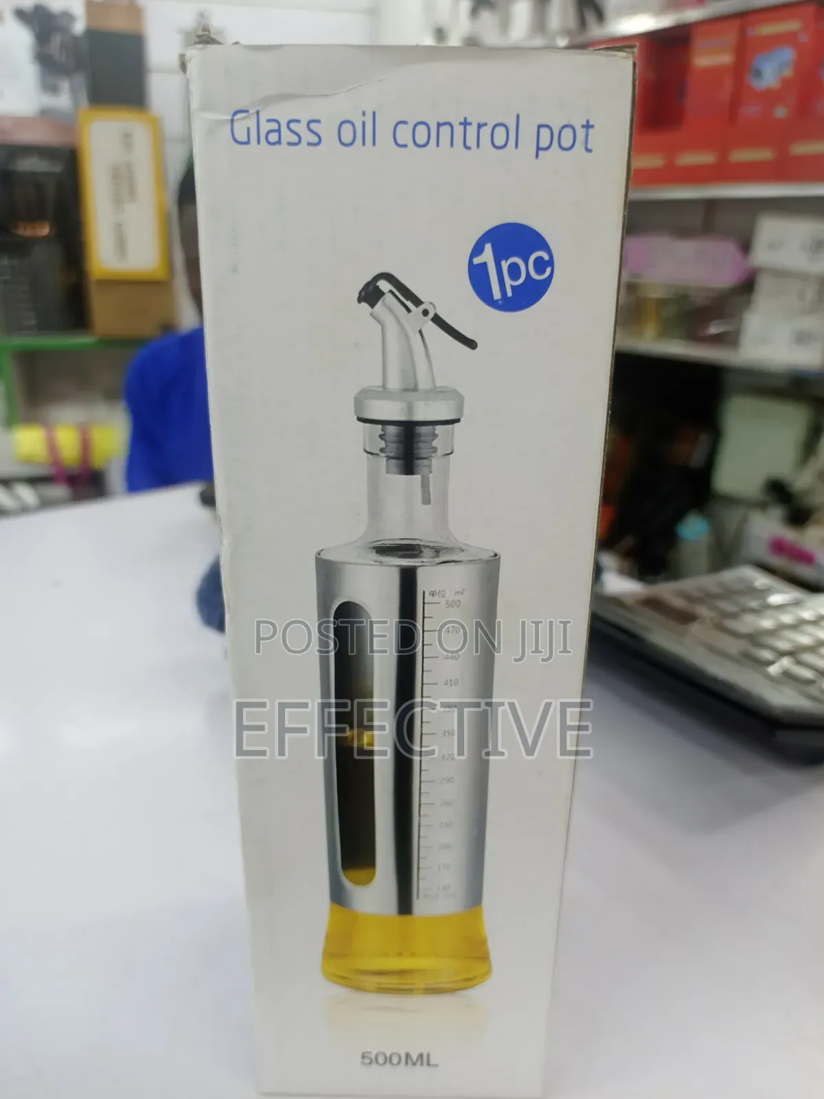 500ml Glass Oil and Vinegar Dispenser.