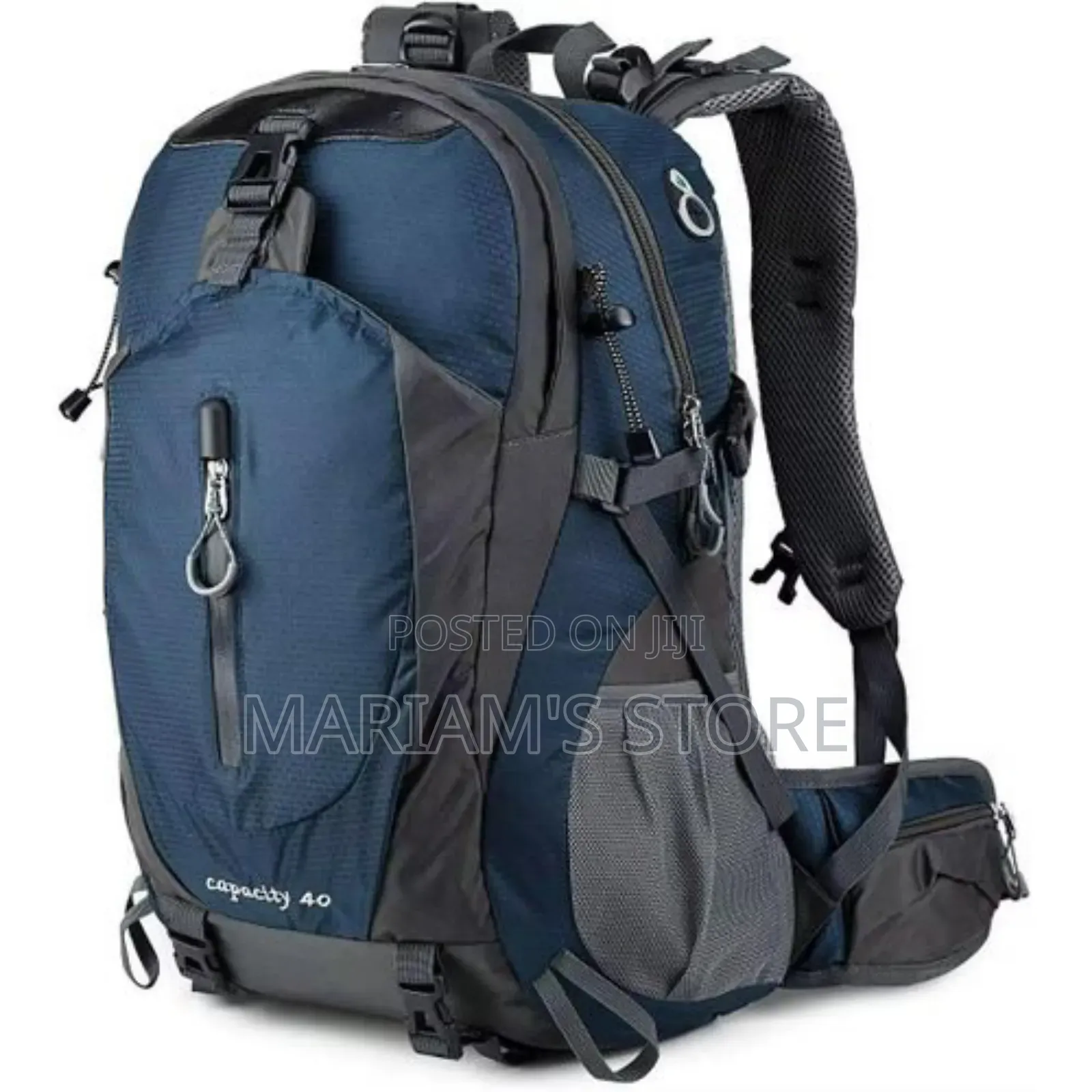 Outdoor Sports Backpack Men’S Large Bag, Camping Travel - Blue