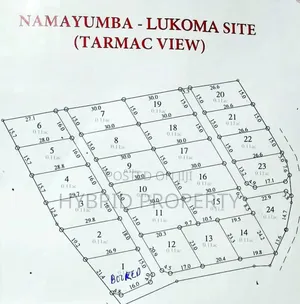 Prime Plots for Sale at Namayumba Tarmac View Land Estate~Hoima Road