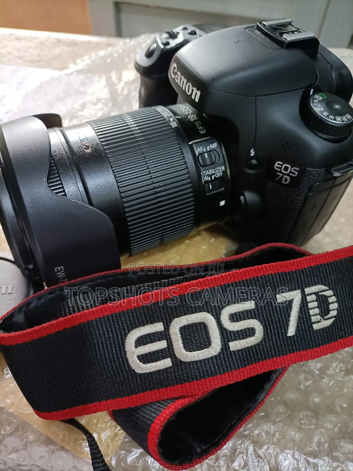 Canon Eos 7d With Big Lens