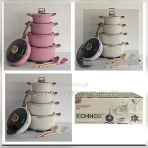 Donnor Granite Non-Stick Cookware Set.