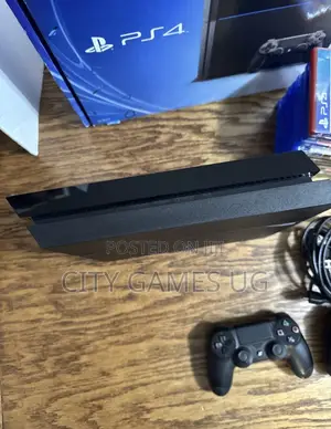 Sony Playstation 4 500gb Black Ps4 10 Games 2 Sony Controllers/