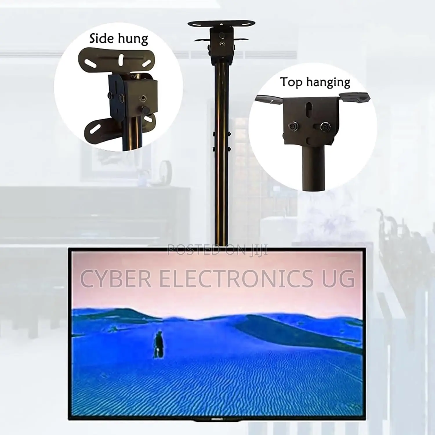 Ceiling Tv Mount Stand - Tv Wall Mount 360° Swivel Tilt Design
