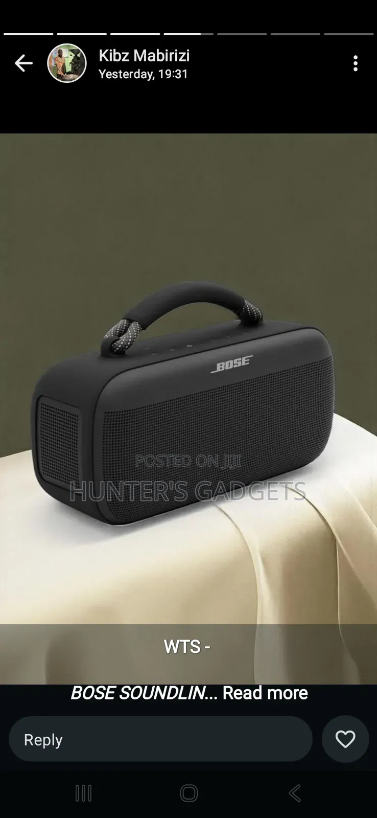 Bose Soundlink Max Bluetooth Rechargeable Portable Speaker Brand New