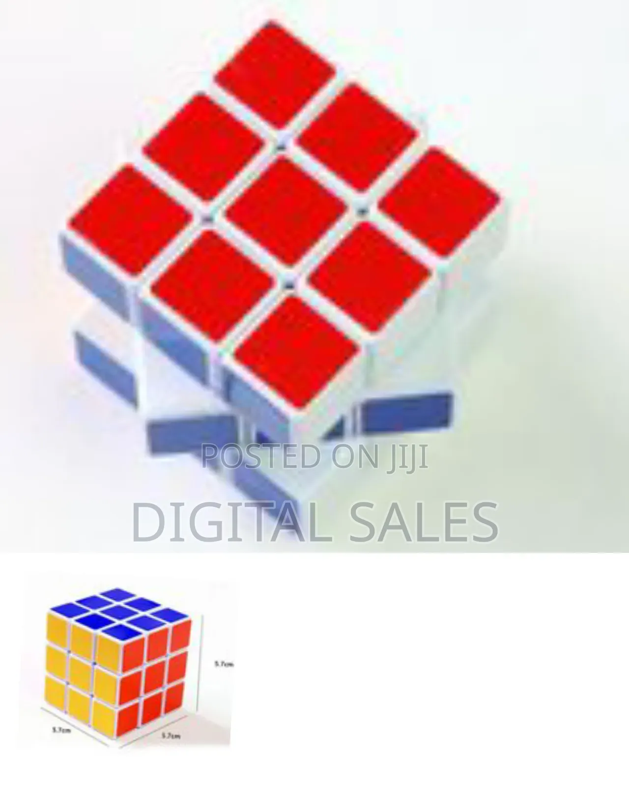 2 in 1 Magic Cube Toy Small and Big 3x3x3 Magic Cube Ultra-Smooth