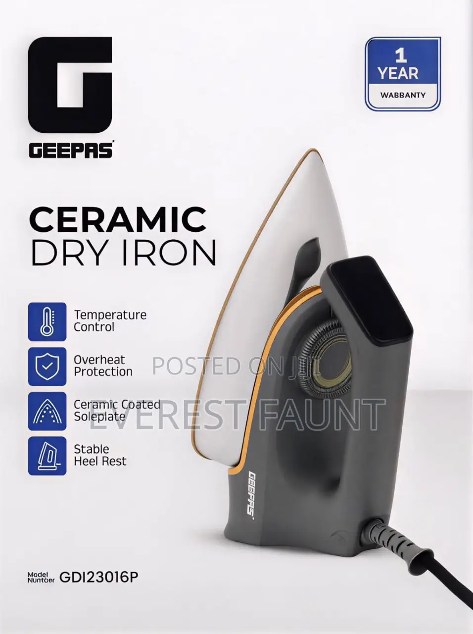 Geepas Dry Iron