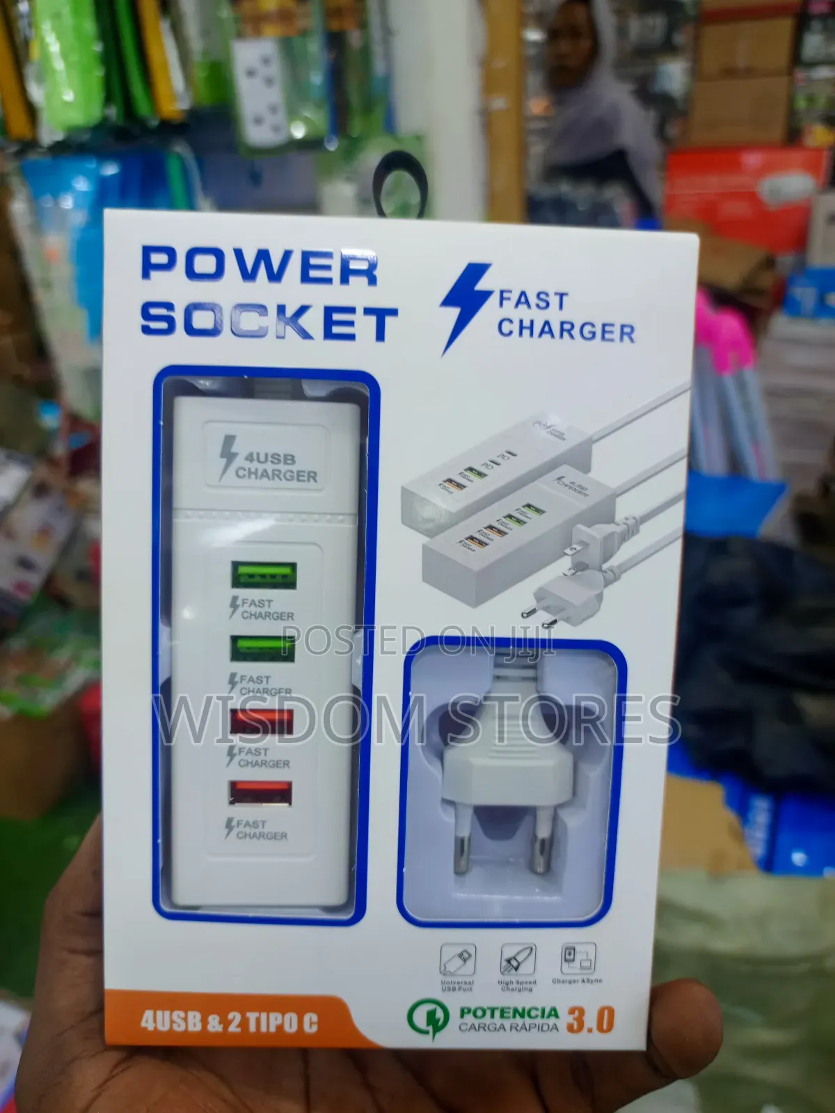 Power Socket Fast Charger.