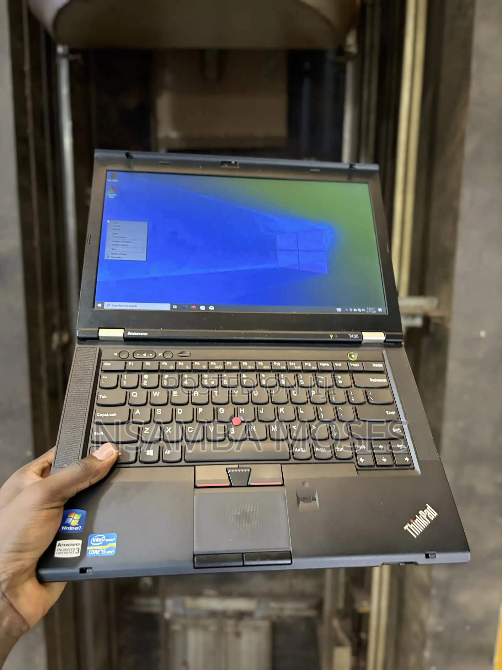 Laptop Lenovo ThinkPad T430s 8GB Intel Core i5 HDD 500GB