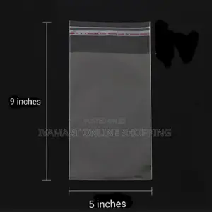 Packaging Polythene Bags For Small Items (Size 9 × 5 Inches) - 100 Pcs