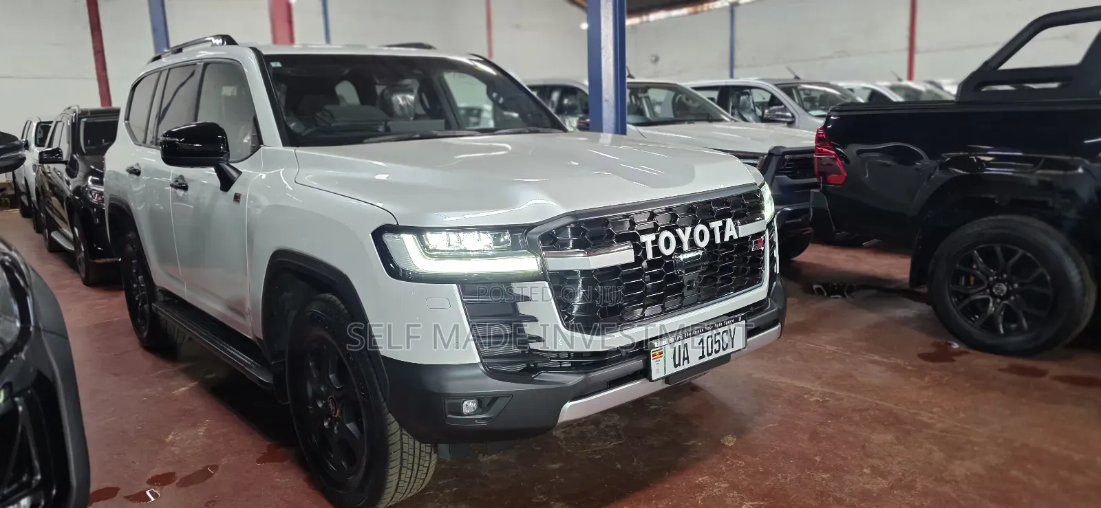New Toyota Land Cruiser 2024 White