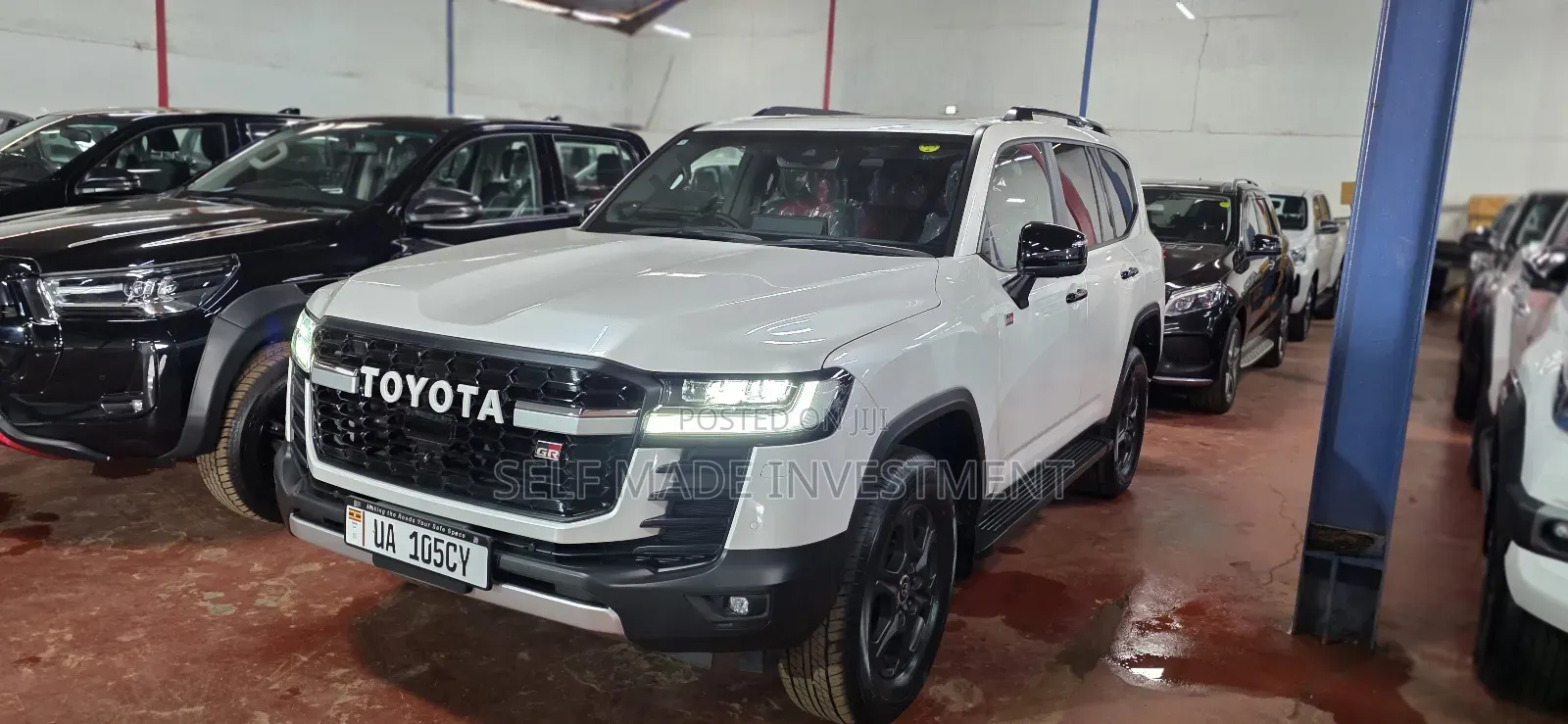 New Toyota Land Cruiser 2024 White