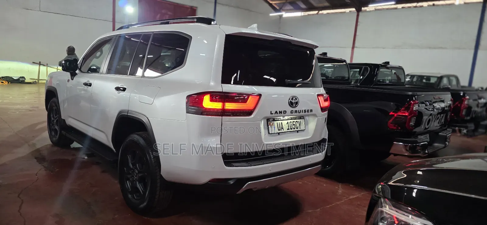 New Toyota Land Cruiser 2024 White