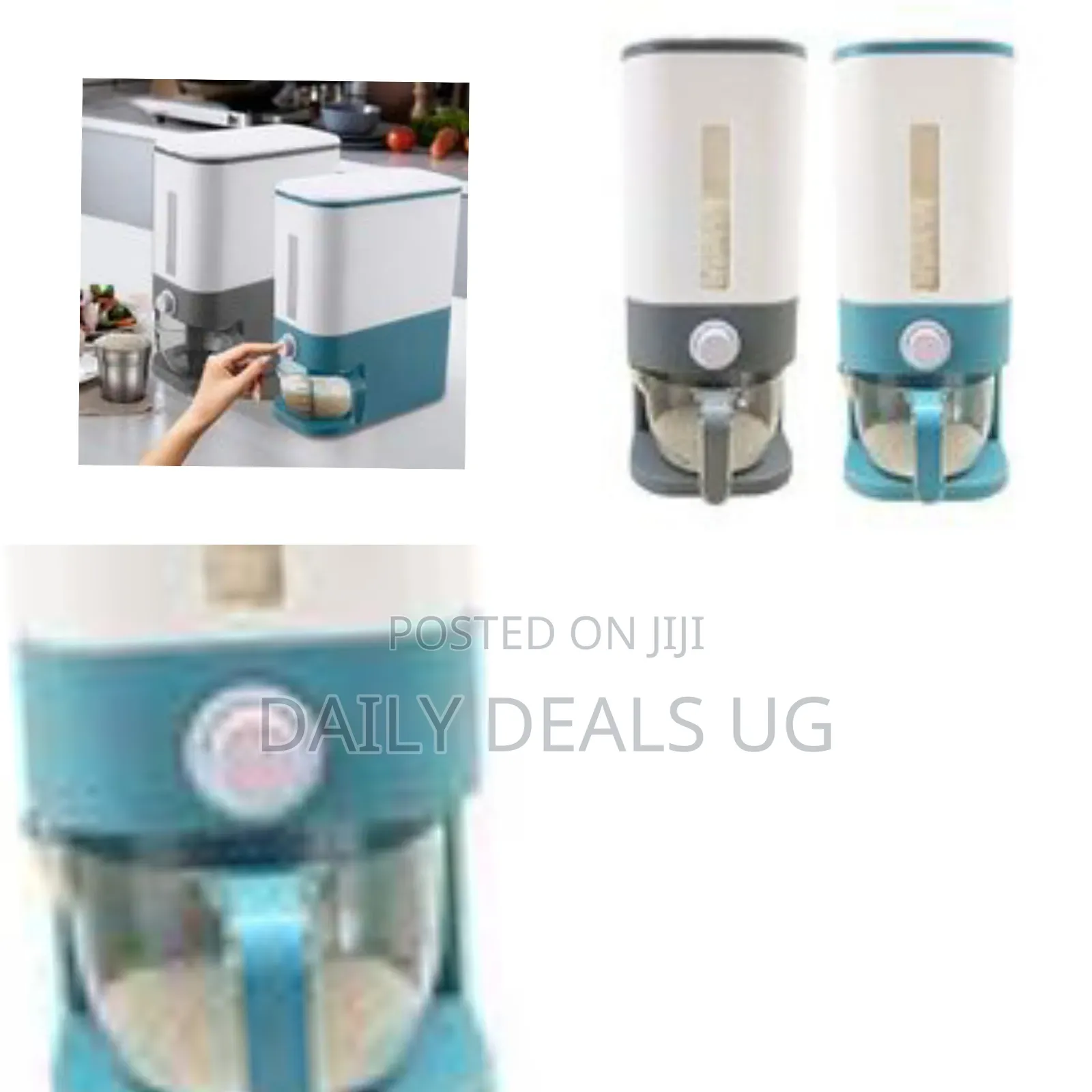 Household Rice Storage Dispenser Container