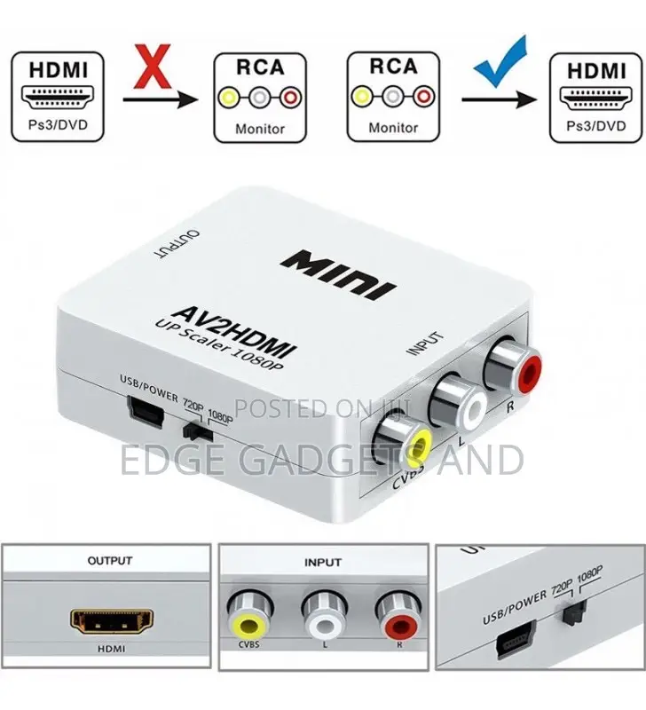 Av to Hdmi Video Converter