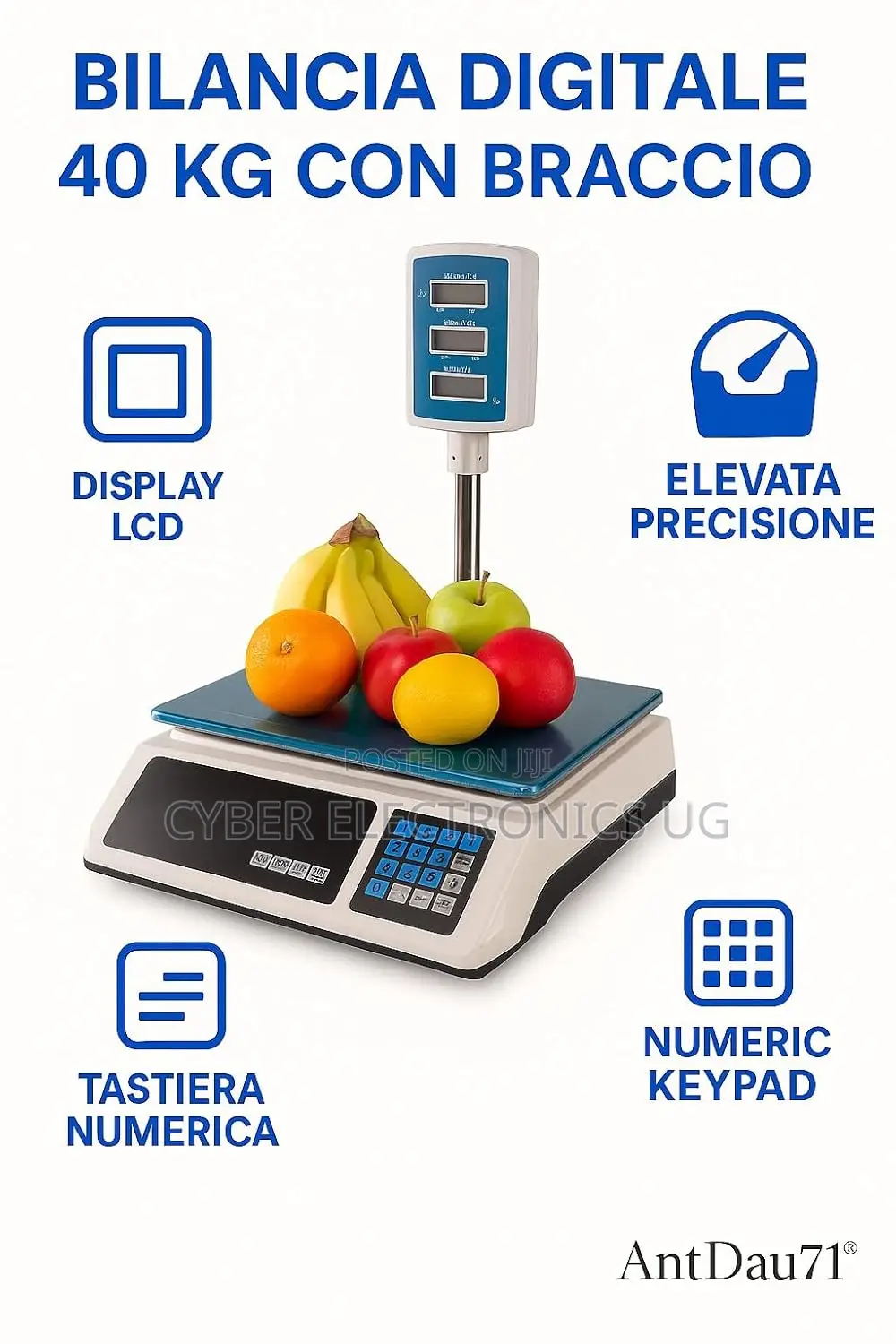 Digital Electronic Weighing Scales Max 40kg Price Calculation